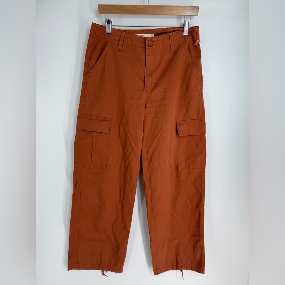 Levi’s ‘94 Baggy Drawstring Ankle High Rise Side Pocket Pants - Picture 1 of 4